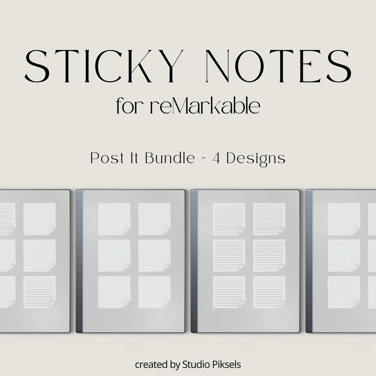 Sticky Note Bundle for reMarkable