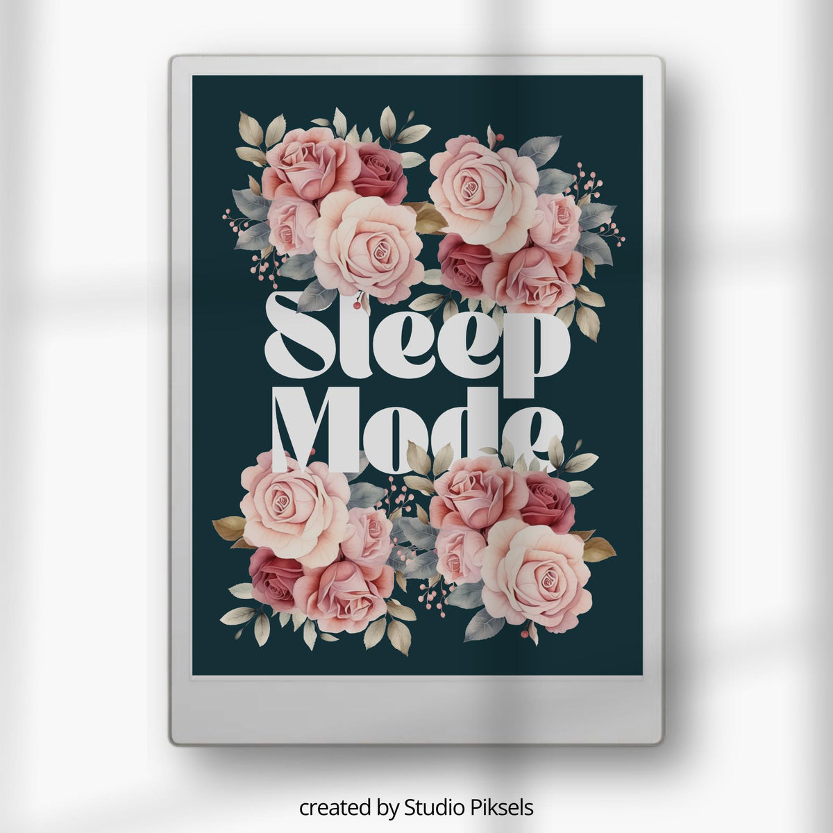 Sleep Screen for reMarkable Paper Pro With Sleep Mode Roses