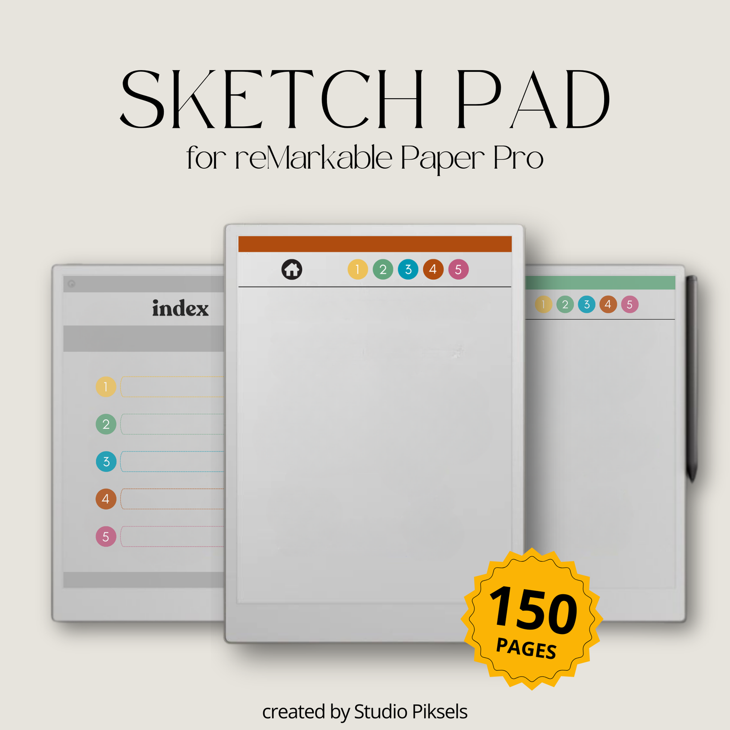 Sketch Pad for reMarkable Paper Pro