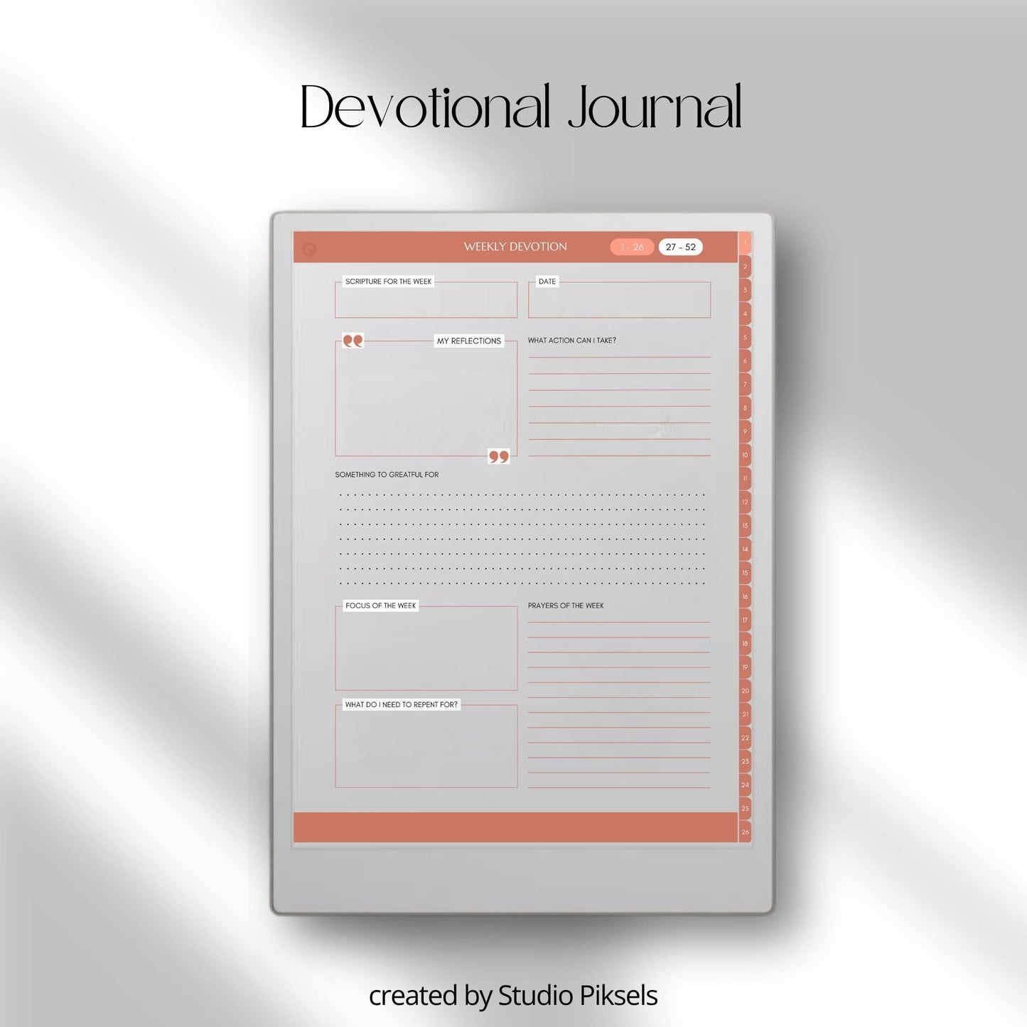 Bible Study Bundle for reMarkable Paper Pro
