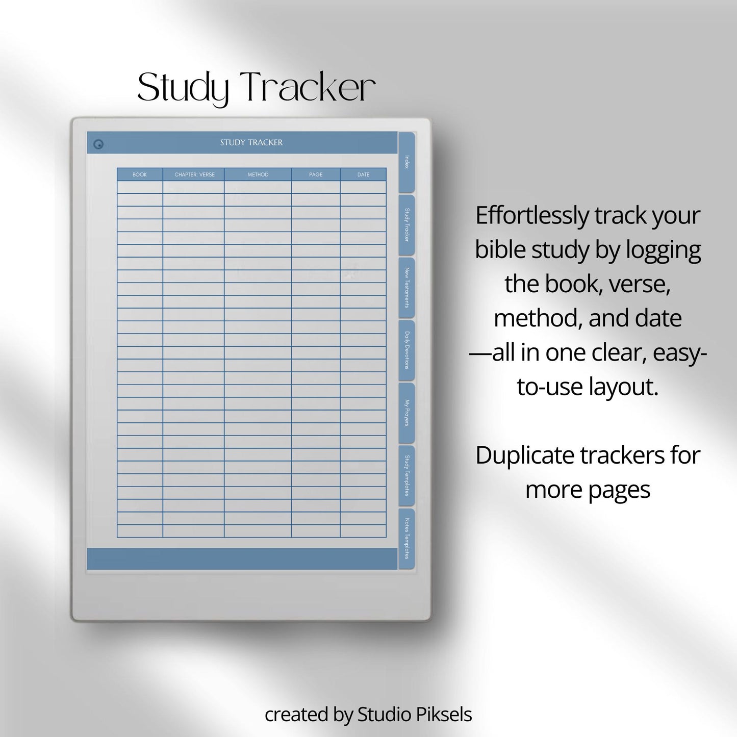 Bible Study Bundle for reMarkable Paper Pro