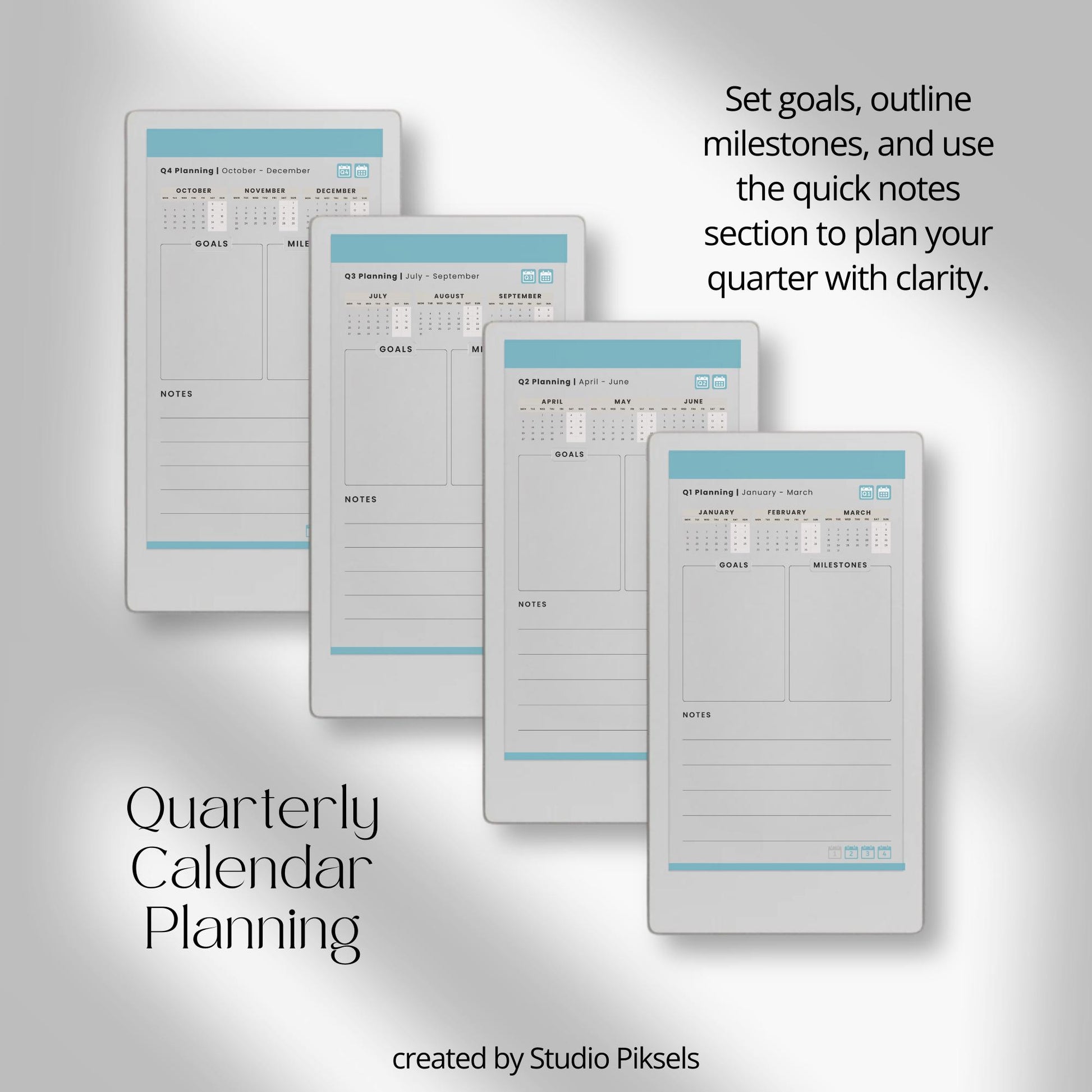 2026 hyperlinked planner for reMarkable Paper Pro Move with weekly and monthly planning pages.
