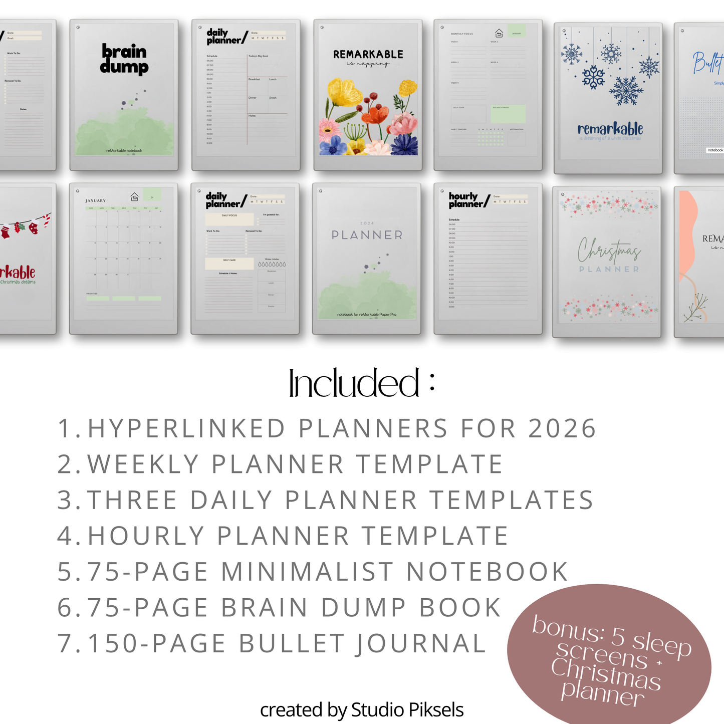 Starter Bundle for reMarkable Paper Pro