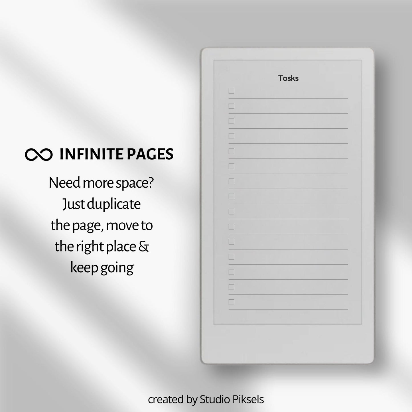 Daily planners for reMarkable Paper Pro Move with hourly schedule pages.