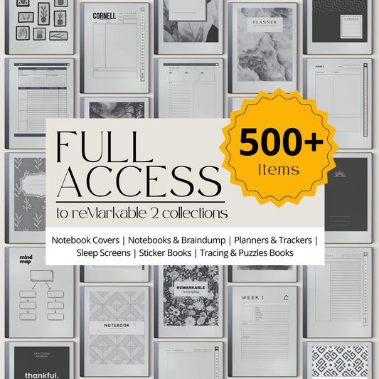 Full Shop Access for reMarkable 2 Collection