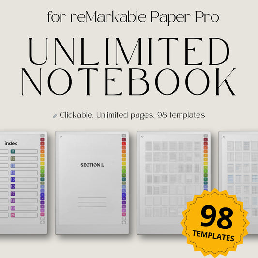 Build Your Own Infinite Notebook for reMarkable Paper Pro