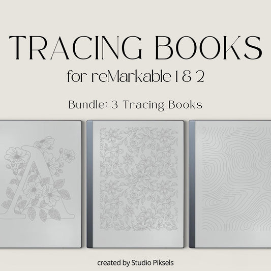 Tracing Book Bundle for reMarkable 2