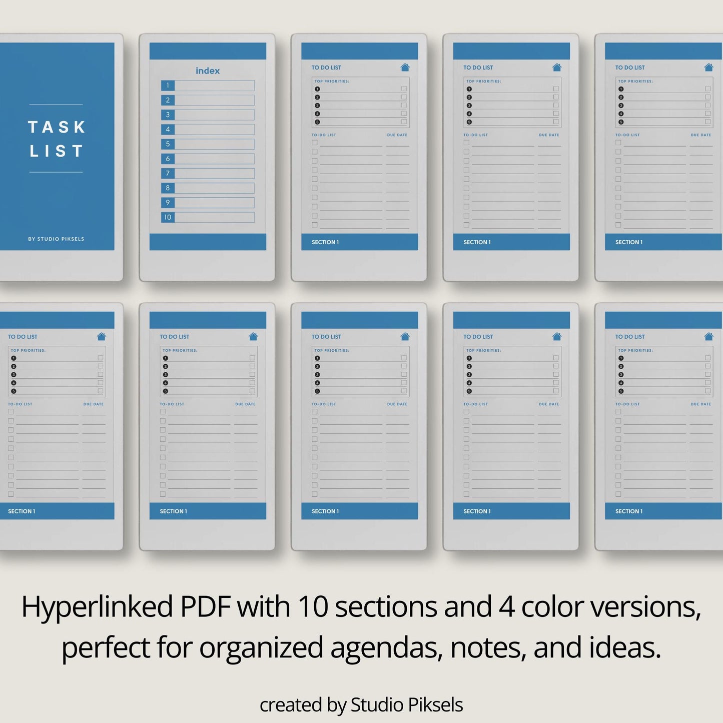 To Do List Notebooks for reMarkable Paper Pro Move