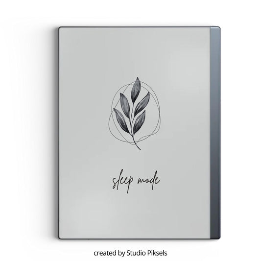 Sleep Screen for reMarkable With Minimalistic Art