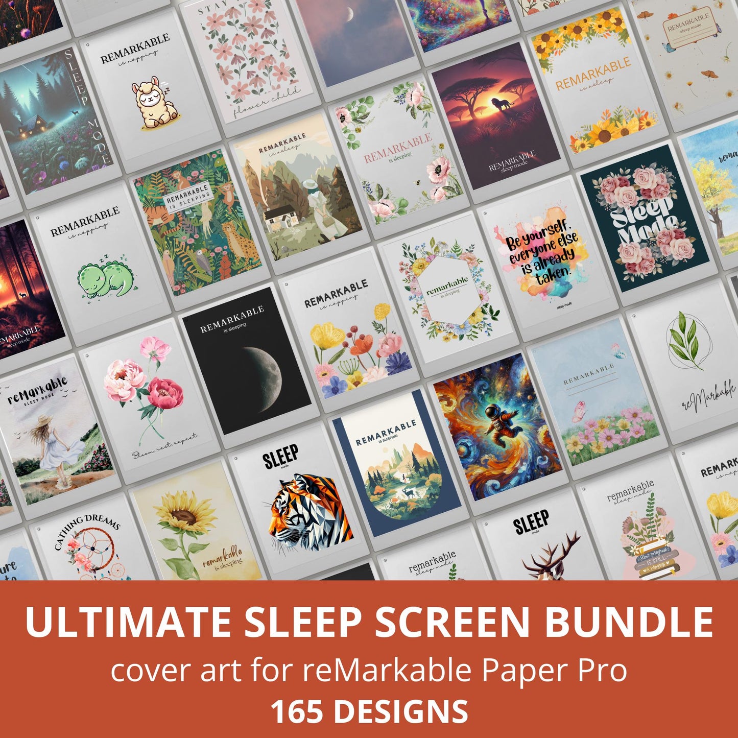Ultimate Sleep Screen Bundle for reMarkable Paper Pro