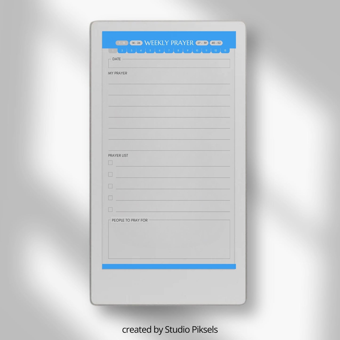 Bible study journal bundle for reMarkable Paper Pro Move with hyperlinked spiritual journals.