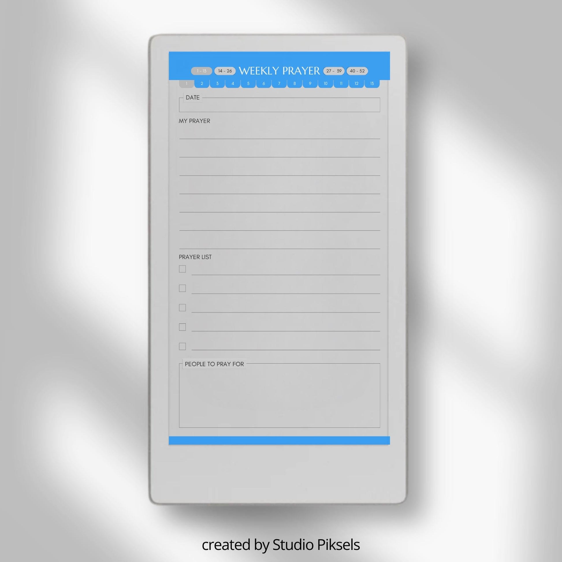 Bible study journal bundle for reMarkable Paper Pro Move with hyperlinked spiritual journals.