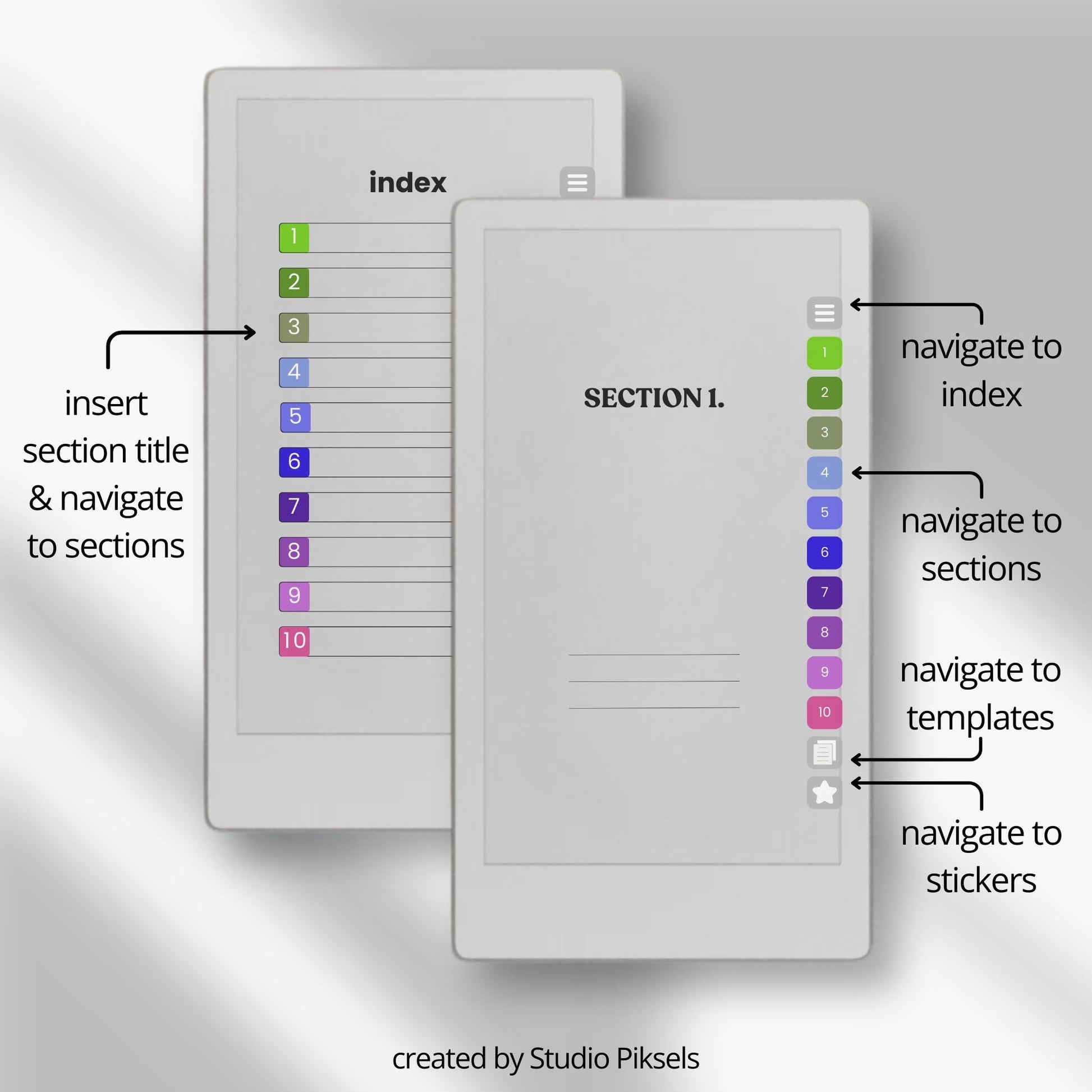 Create and organize meeting notes using a hyperlinked infinite notebook on reMarkable Paper Pro Move.
