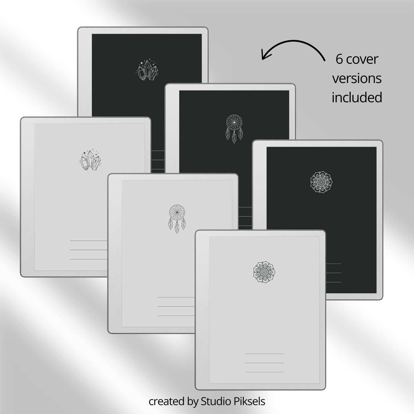 Legal Pad Paper Notebook with Custom Index for reMarkable Paper Pure