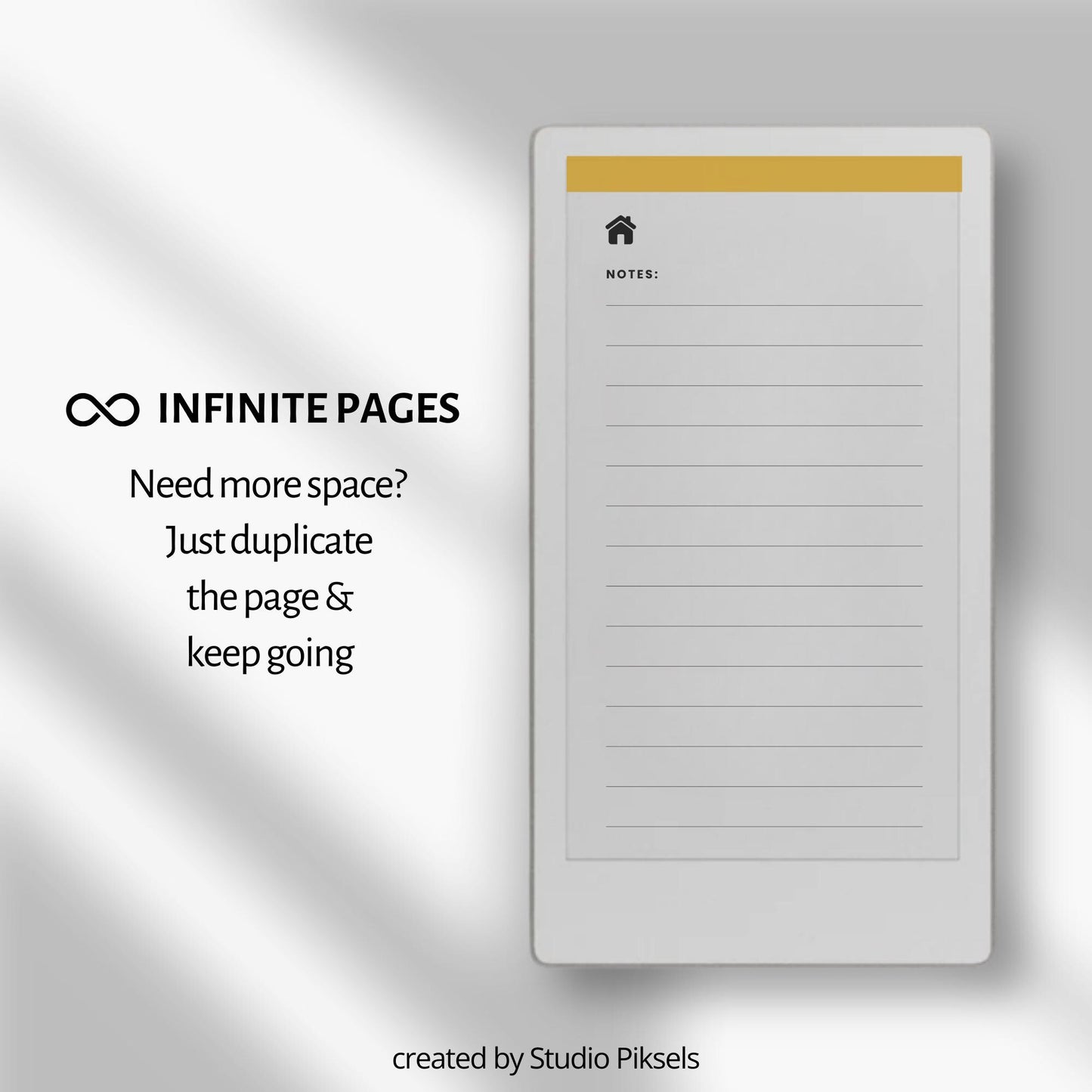Record meeting agendas, notes, and decisions using a structured meeting minutes notebook on reMarkable Paper Pro Move.