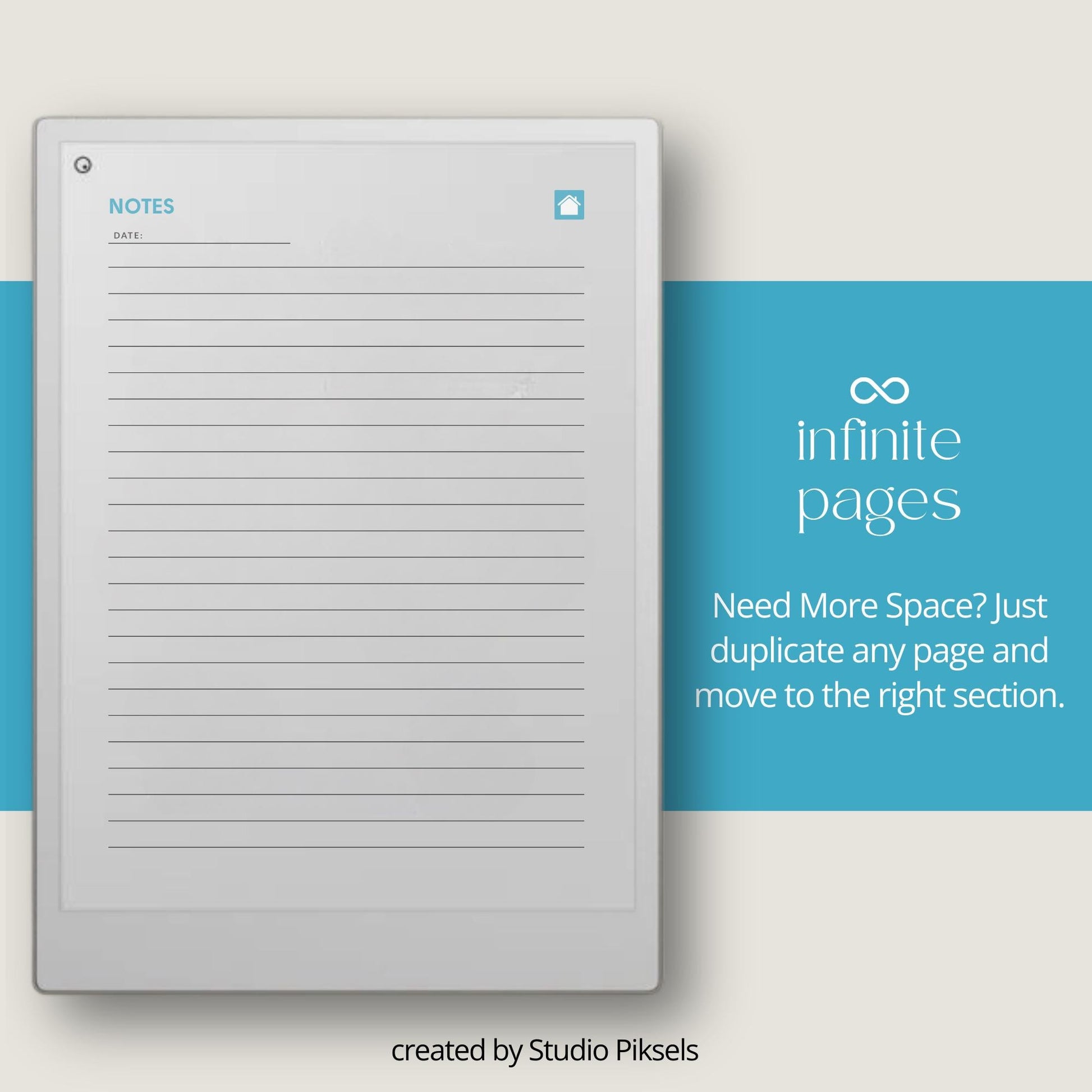 Reflect on emotions and write guided journal entries using a mental health journal on reMarkable Paper Pro.