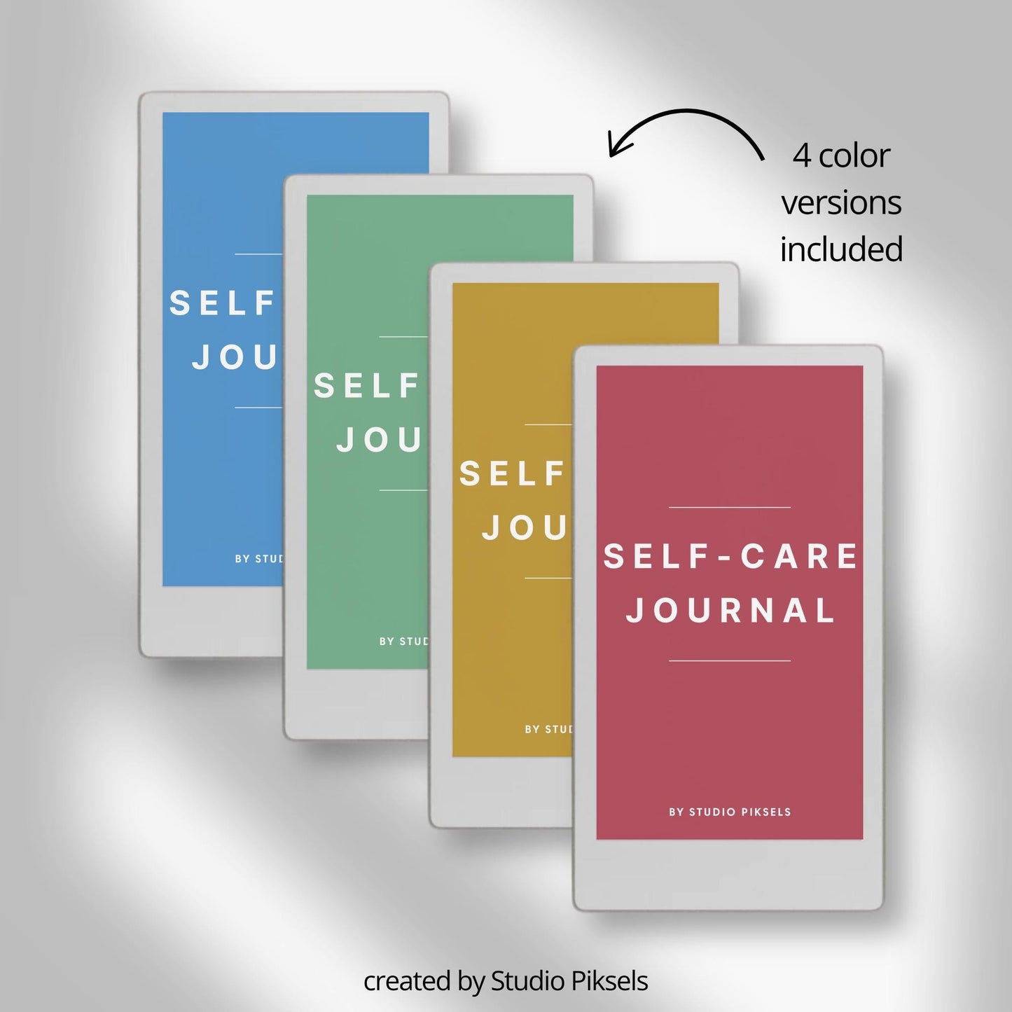Self-care planner for reMarkable Paper Pro Move used for daily reflection, gratitude journaling, and mindful habit building.