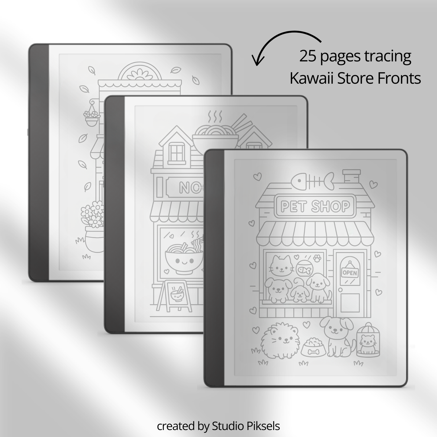 XL Tracing Bundle for Kindle Scribe featuring travel-themed tracing books, mandala patterns, floral designs, stained glass art, ocean scenes, and creative tracing pages for mindful digital drawing