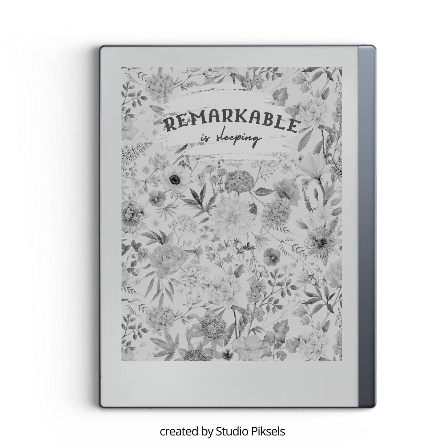 Flower Sleep Screen Bundle for reMarkable 2