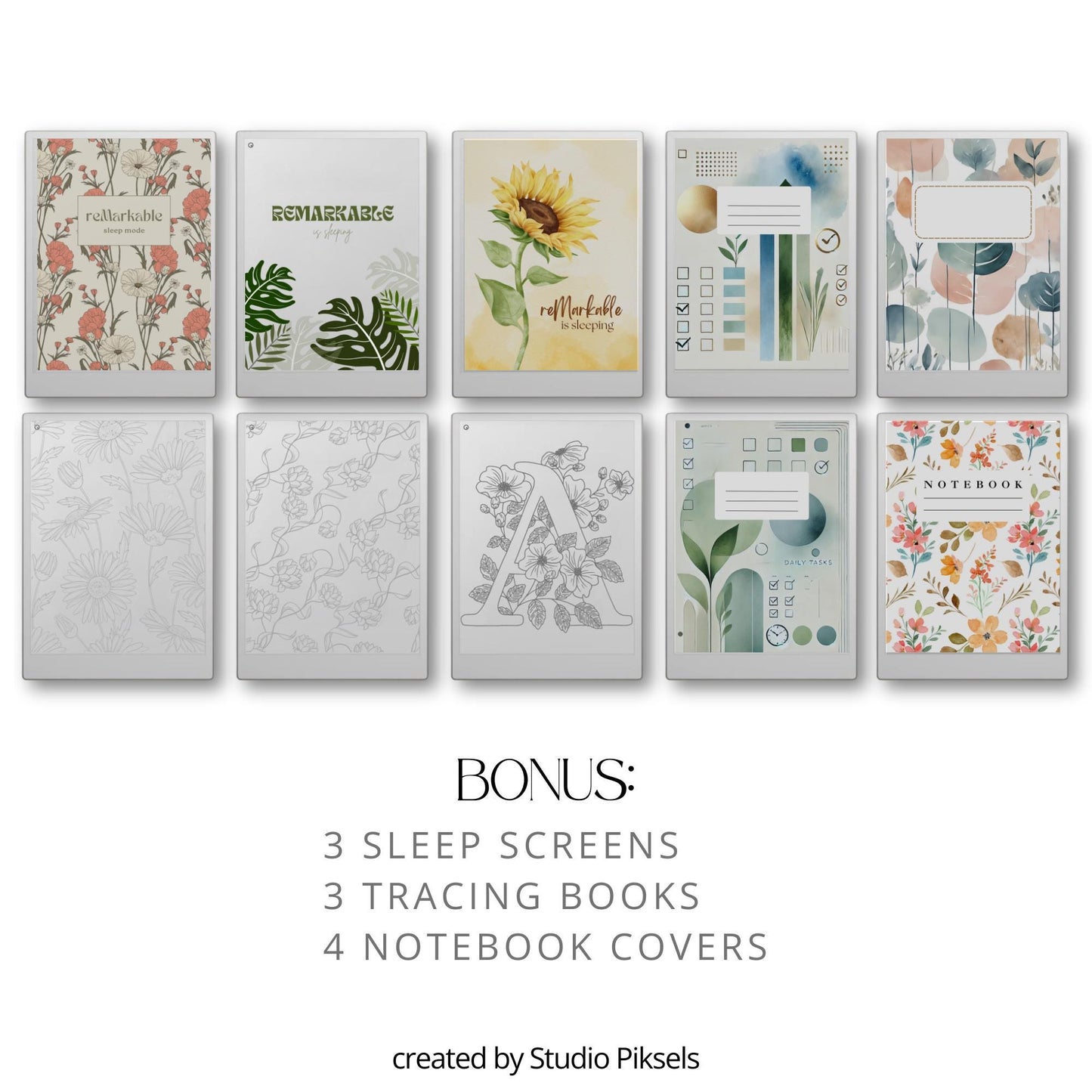 Ultimate Template Bundle for reMarkable Paper Pro