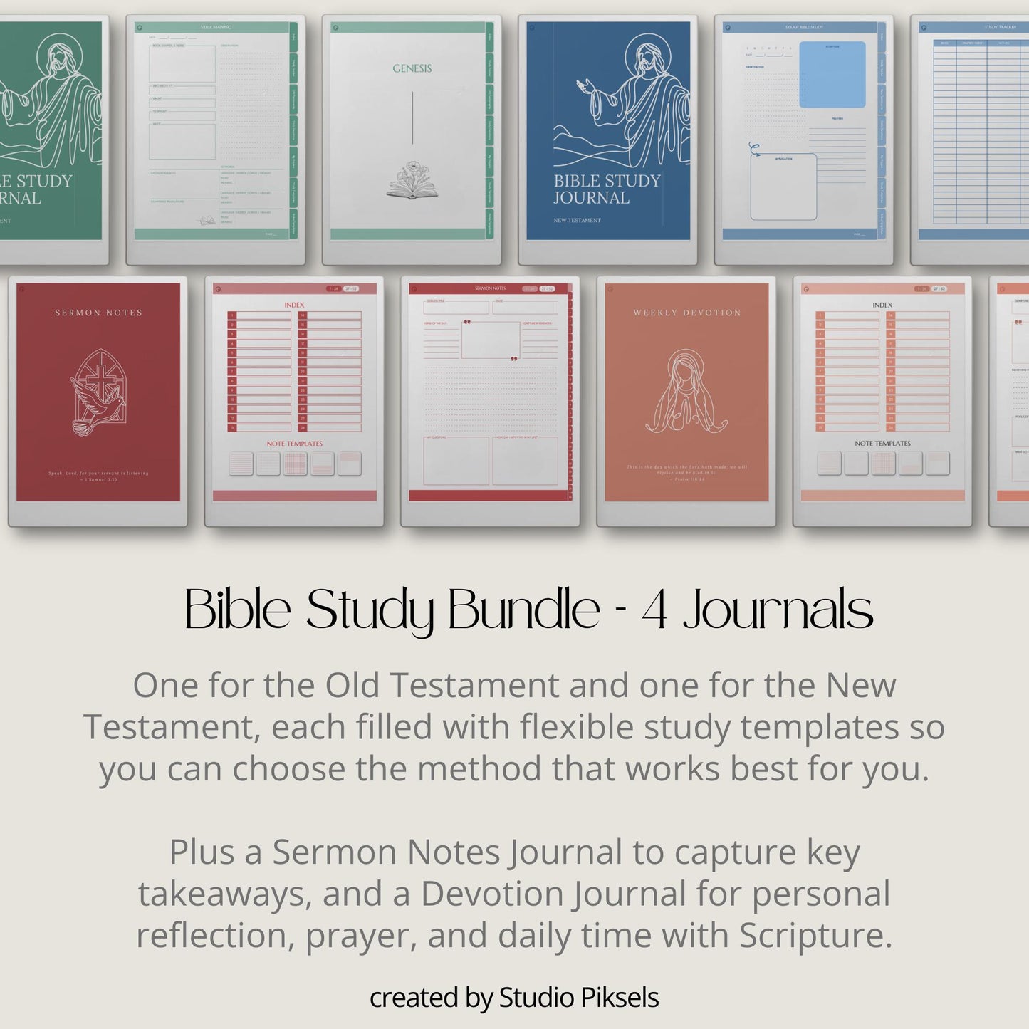 Bible Study Bundle for reMarkable Paper Pro