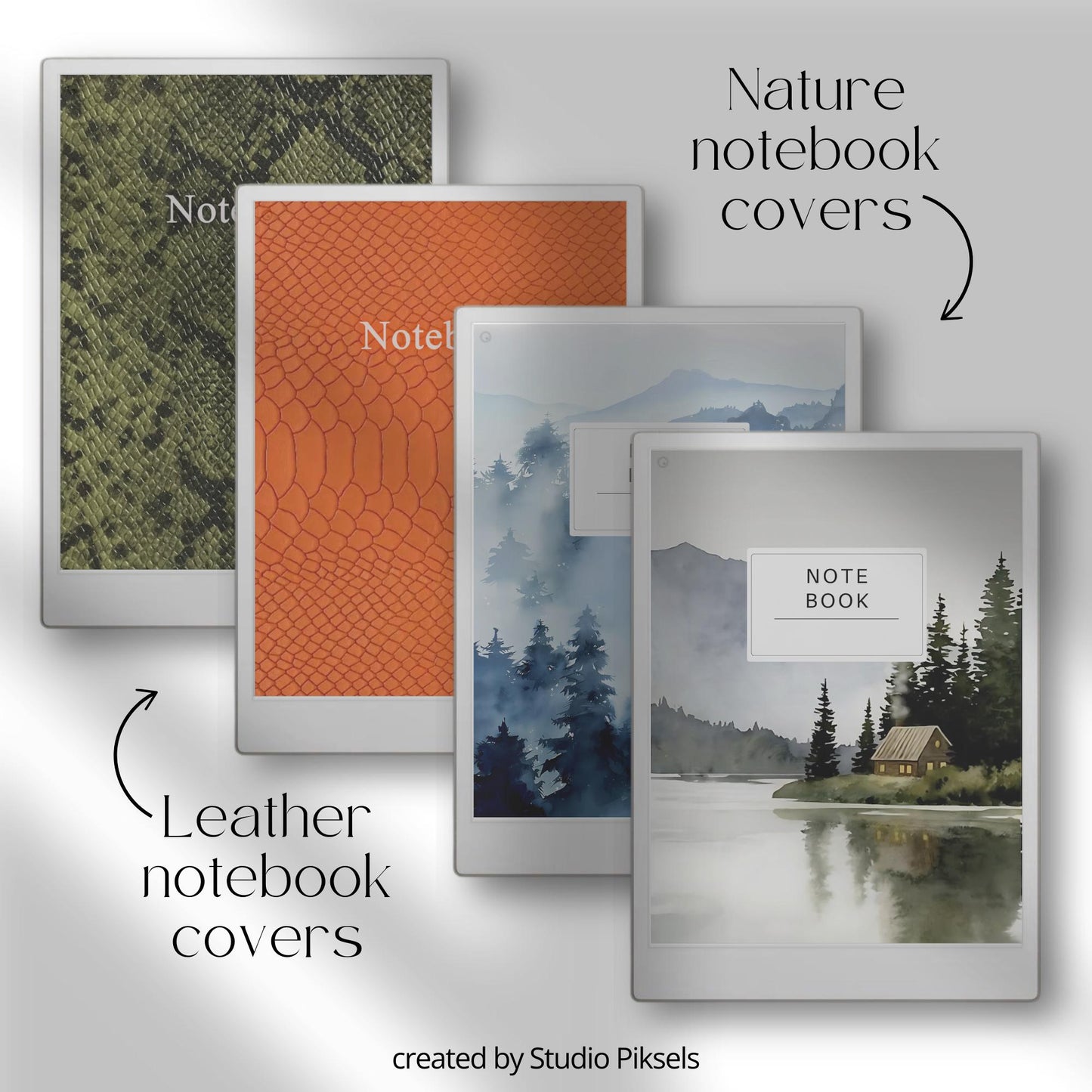 Ultimate Notebook Cover Bundle for reMarkable Paper Pro: 200+ Digital Covers
