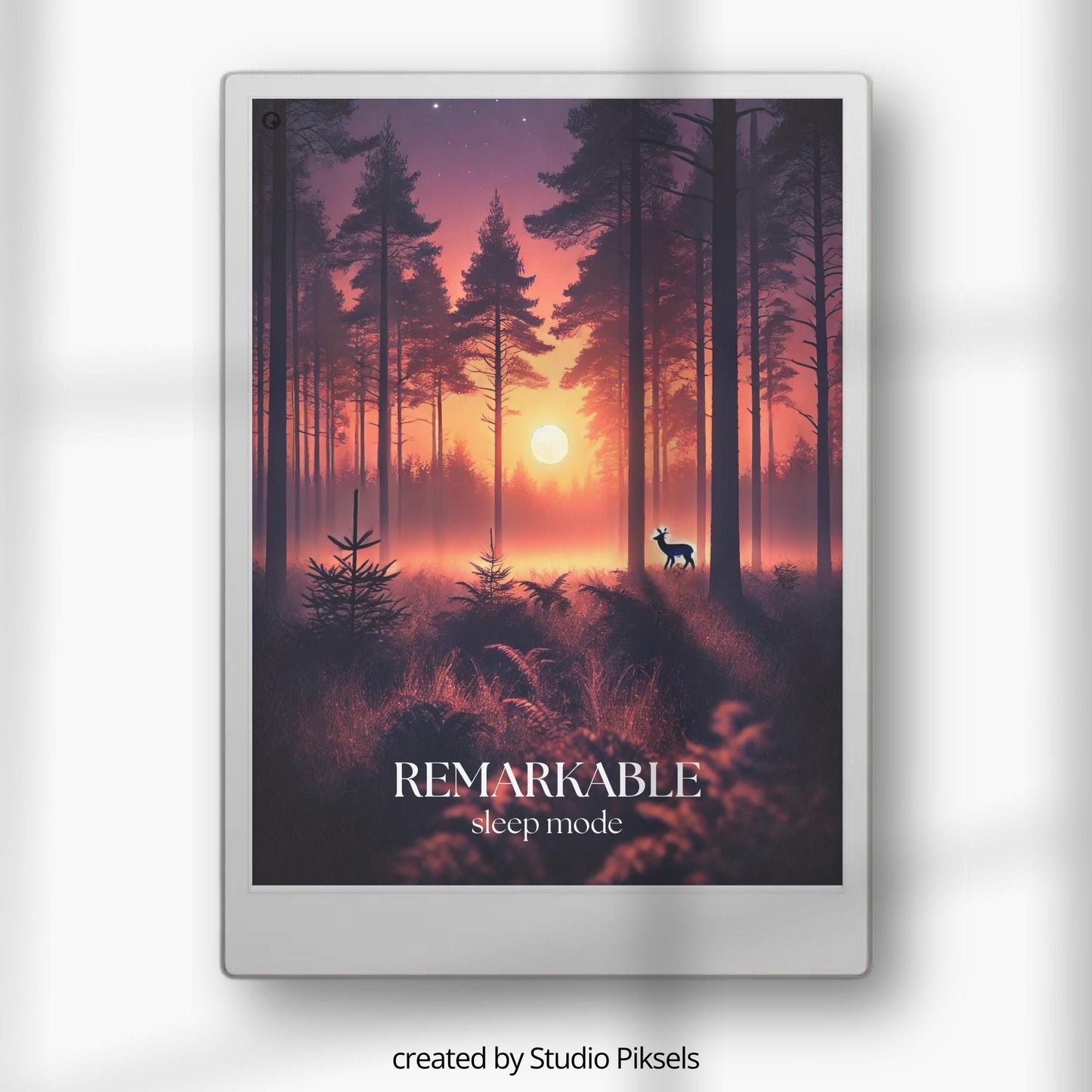 Forest Scenes Sleep Screen Bundle for reMarkable Paper Pro
