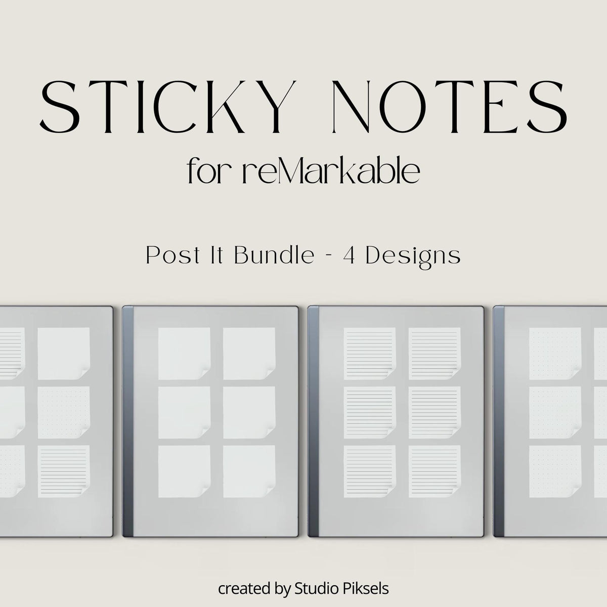 Sticky Note Bundle for reMarkable