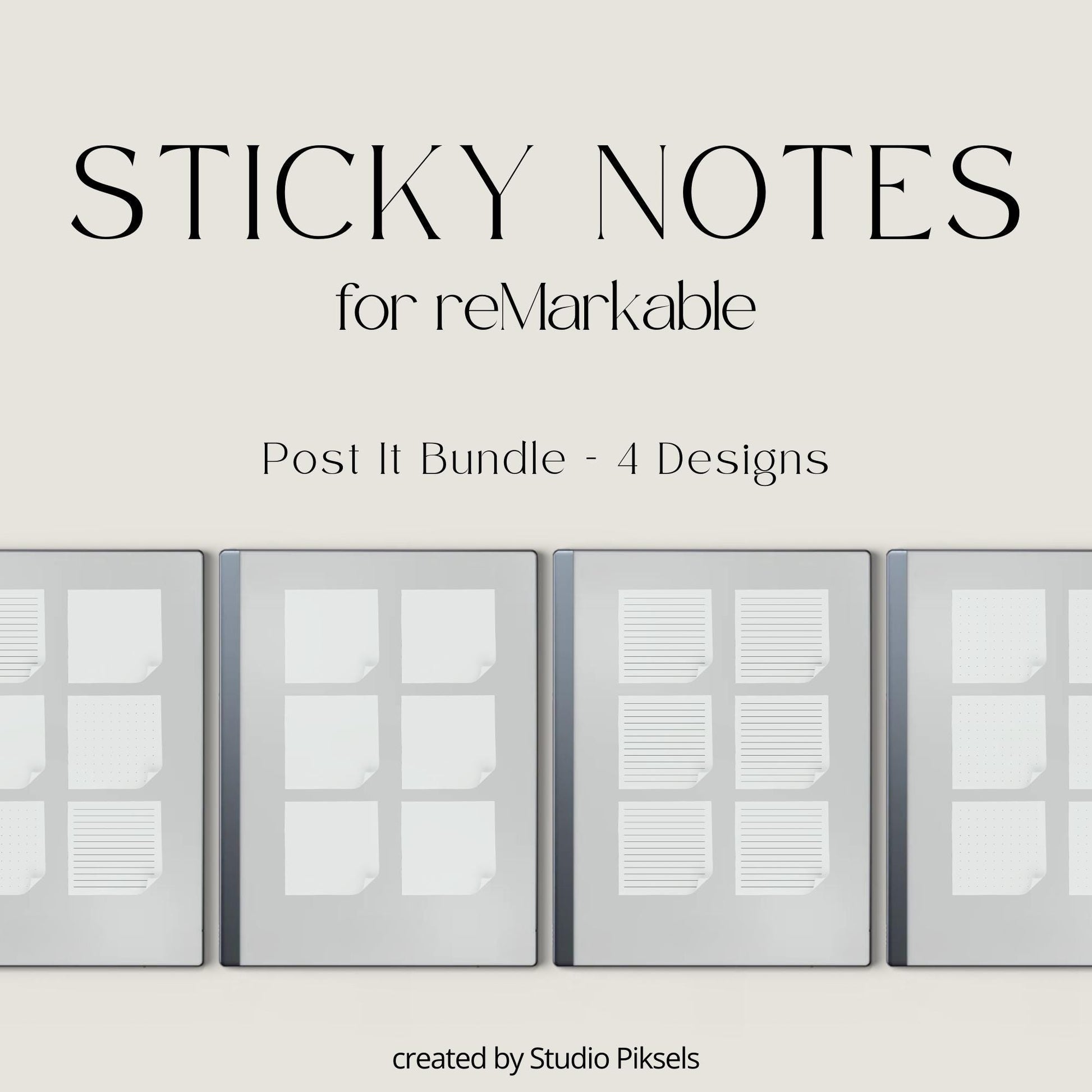 Sticky Note Bundle for reMarkable
