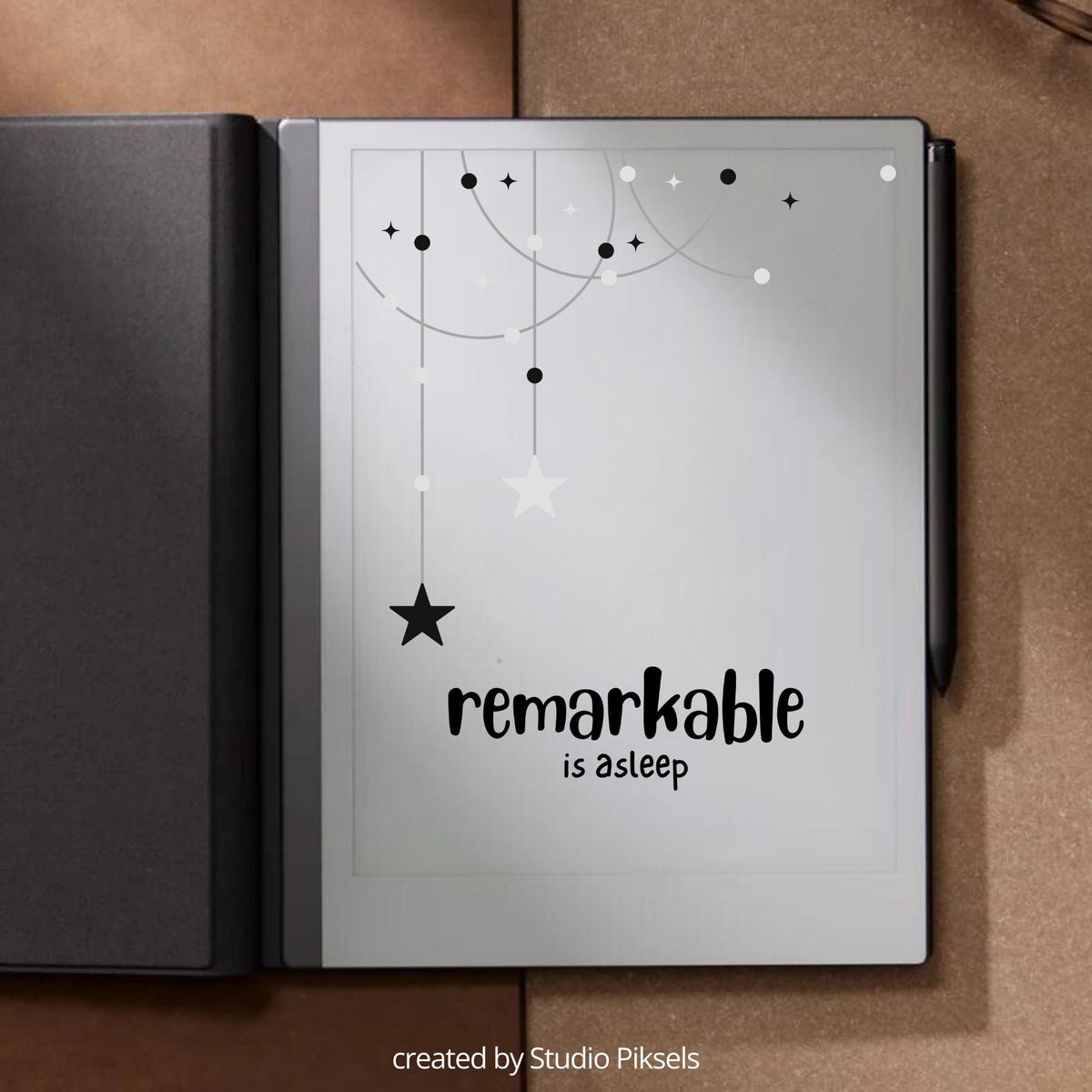 Christmas sleep screen bundle for reMarkable 2 and reMarkable Paper Pure with festive holiday and winter artwork in PNG and PDF format