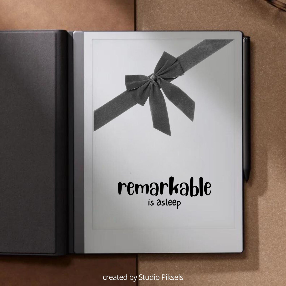 Christmas sleep screen bundle for reMarkable 2 and reMarkable Paper Pure with festive holiday and winter artwork in PNG and PDF format