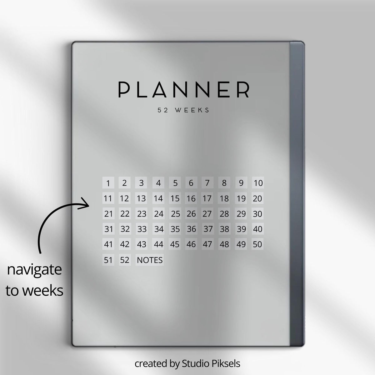 2024 Planner for reMarkable