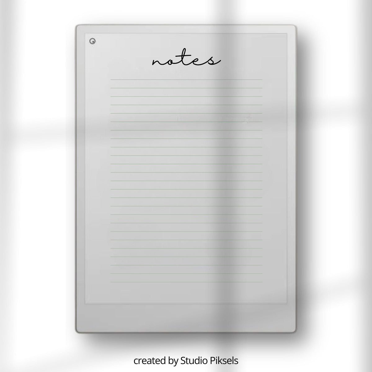 Notebook for reMarkable Paper Pro with notes and 75 pages