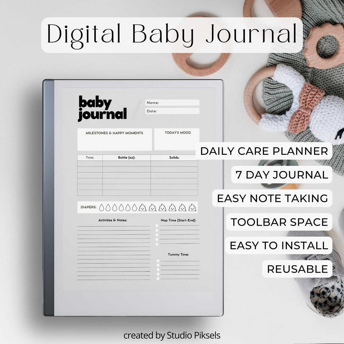 Baby Tracker for reMarkable