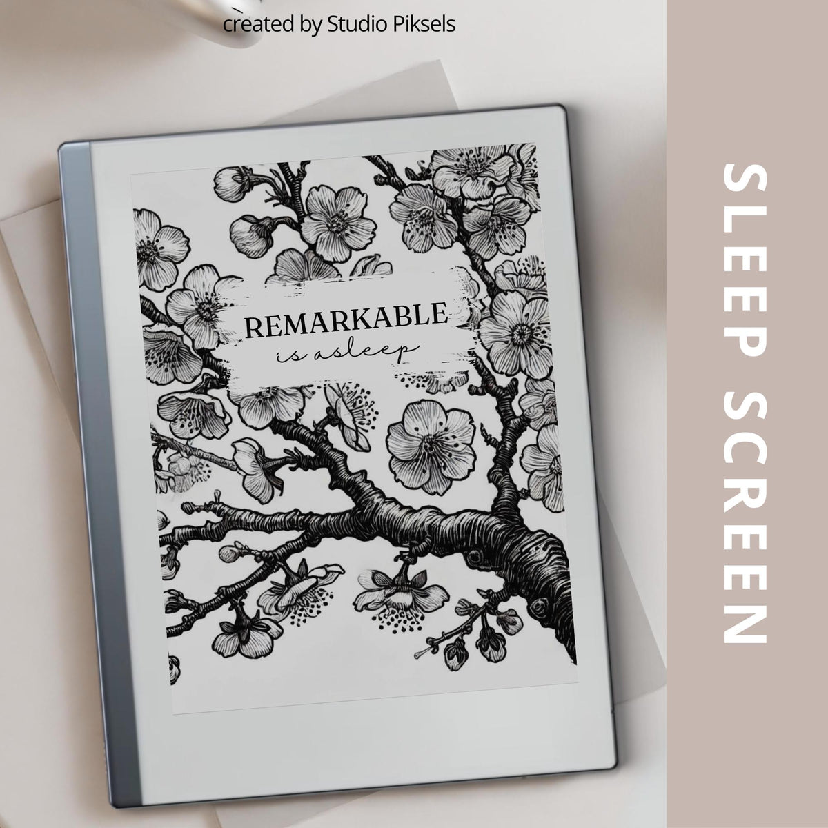 Sleep Screen for reMarkable Van Gogh Inspired