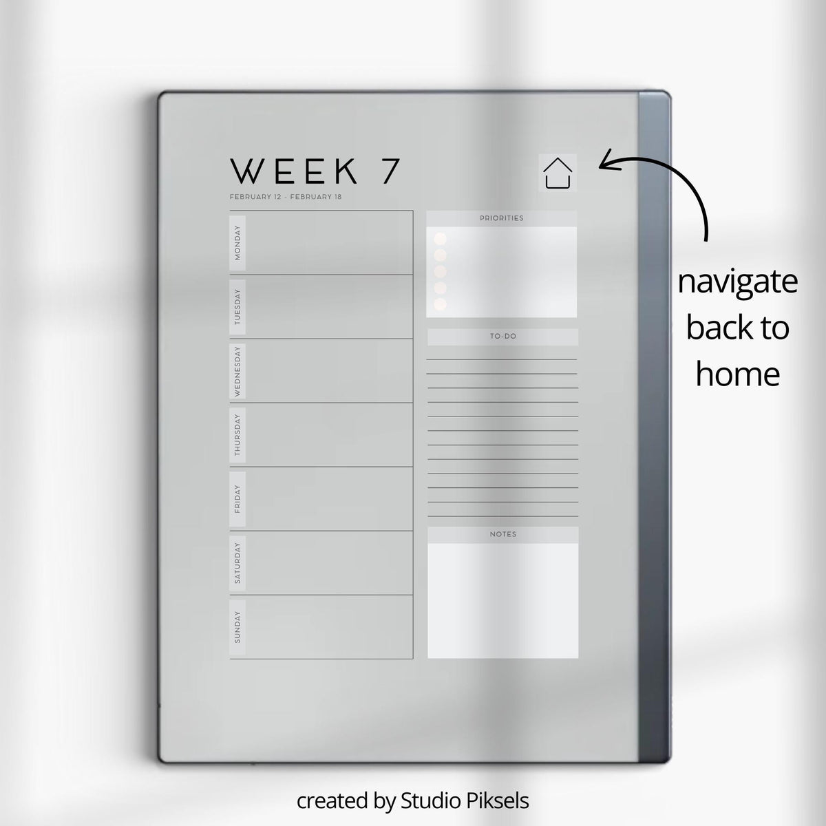2024 Planner for reMarkable
