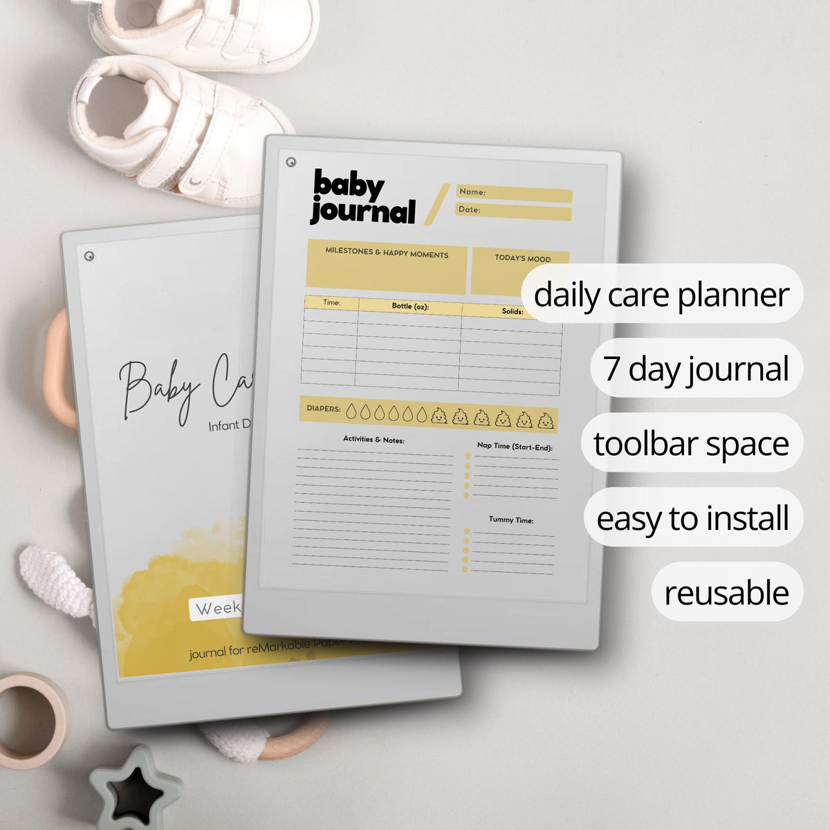 Baby Tracker for reMarkable Paper Pro