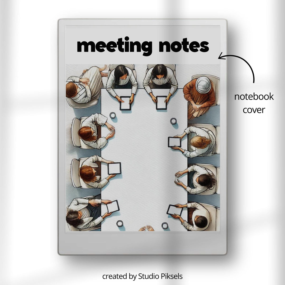 Keep discussions, decisions, and action items organized with a reusable meeting minutes notebook designed to support productive meetings and efficient digital note-taking on reMarkable Paper Pro.