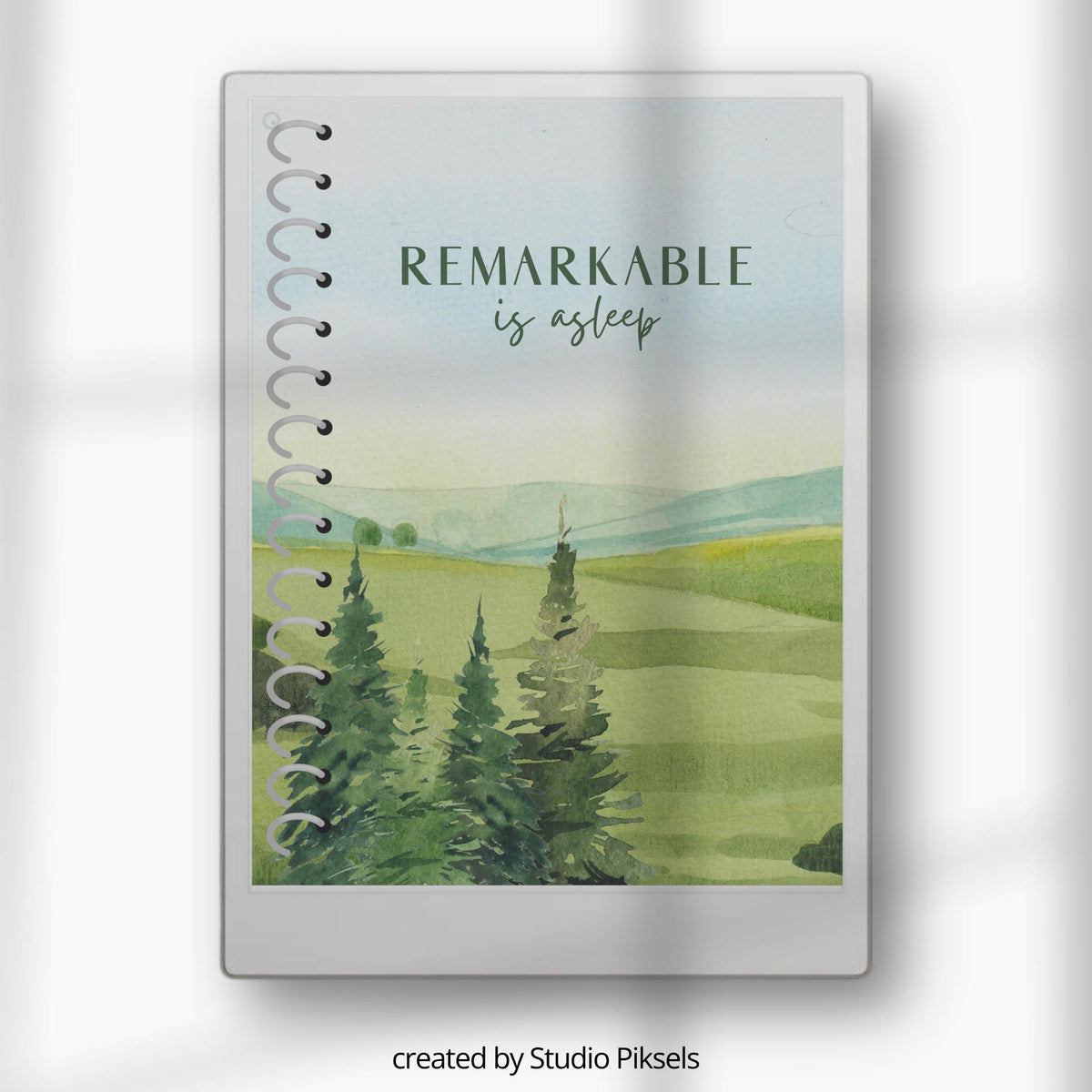 Designed for reMarkable Paper Pro.
This PNG sleep screen is optimized for reMarkable Paper Pro devices and may also be compatible with supported E Ink tablets.