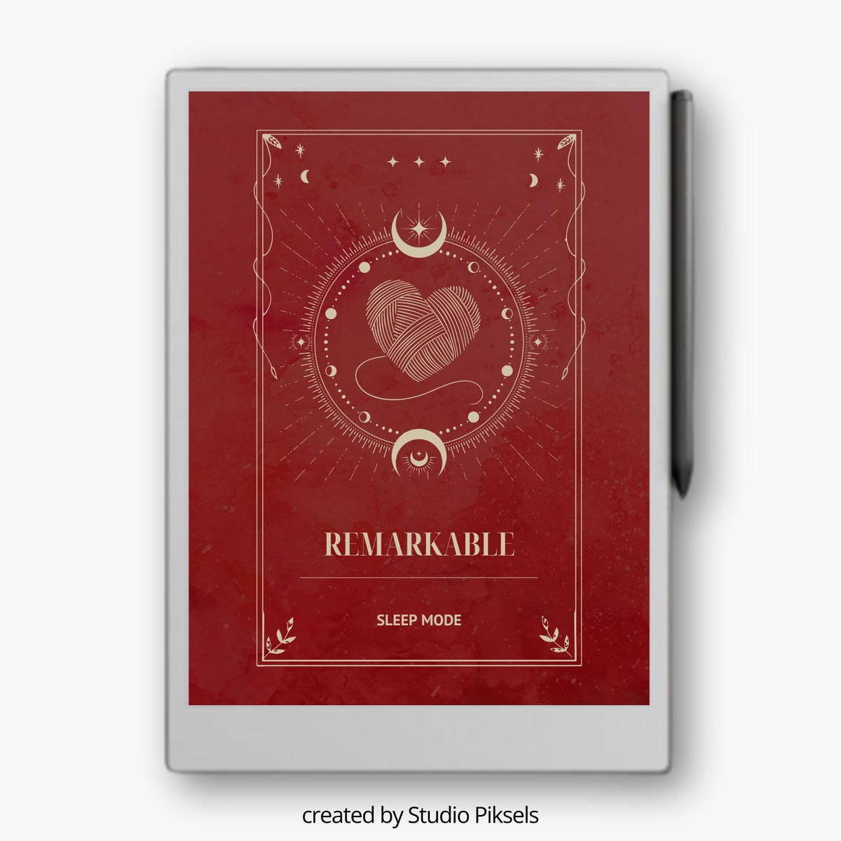 Enhance your reMarkable Paper Pro with this bundle of seven celestial-inspired sleep screens. Featuring moons, starry skies, and tranquil forest scenes, each design brings a peaceful and relaxing display to your device.