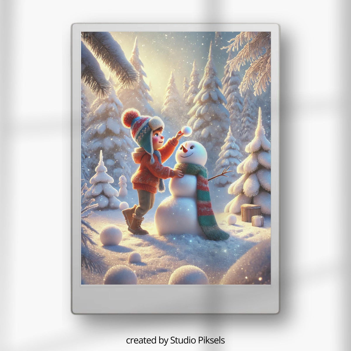 Winter Sleep Screen for reMarkable Paper Pro With Winter Scenes