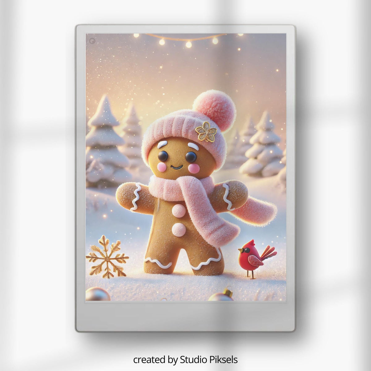 Winter Sleep Screen for reMarkable Paper Pro With Winter Scenes