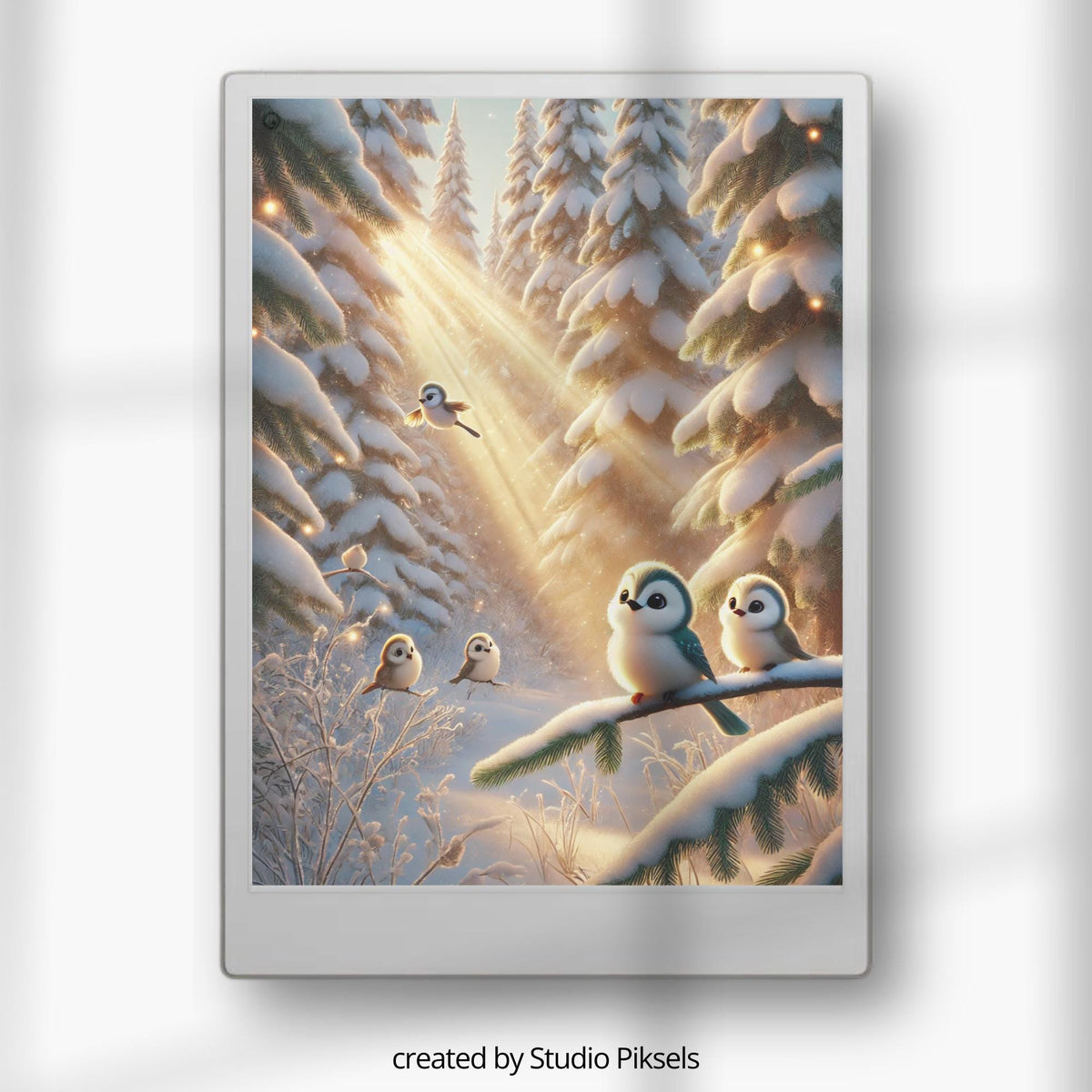 Winter Sleep Screen for reMarkable Paper Pro With Winter Scenes