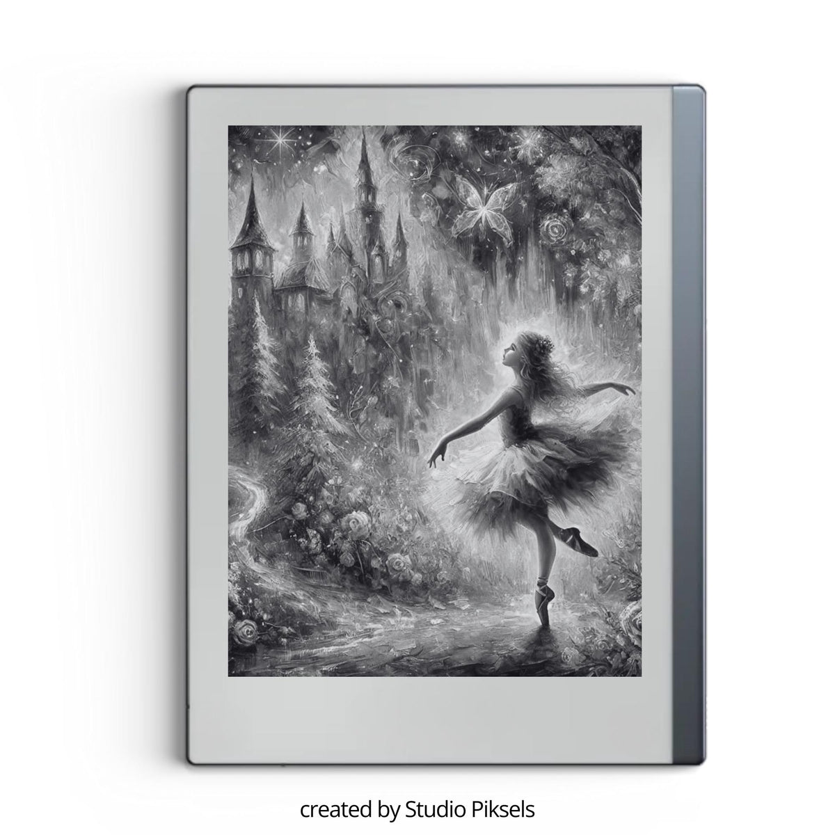 Add a creative and artistic touch to your reMarkable device with this collection of painting-style sleep screens. Designed for grayscale E Ink displays, these illustrated screens bring imagination, storytelling, and personality to your tablet while maintaining excellent clarity and detail.