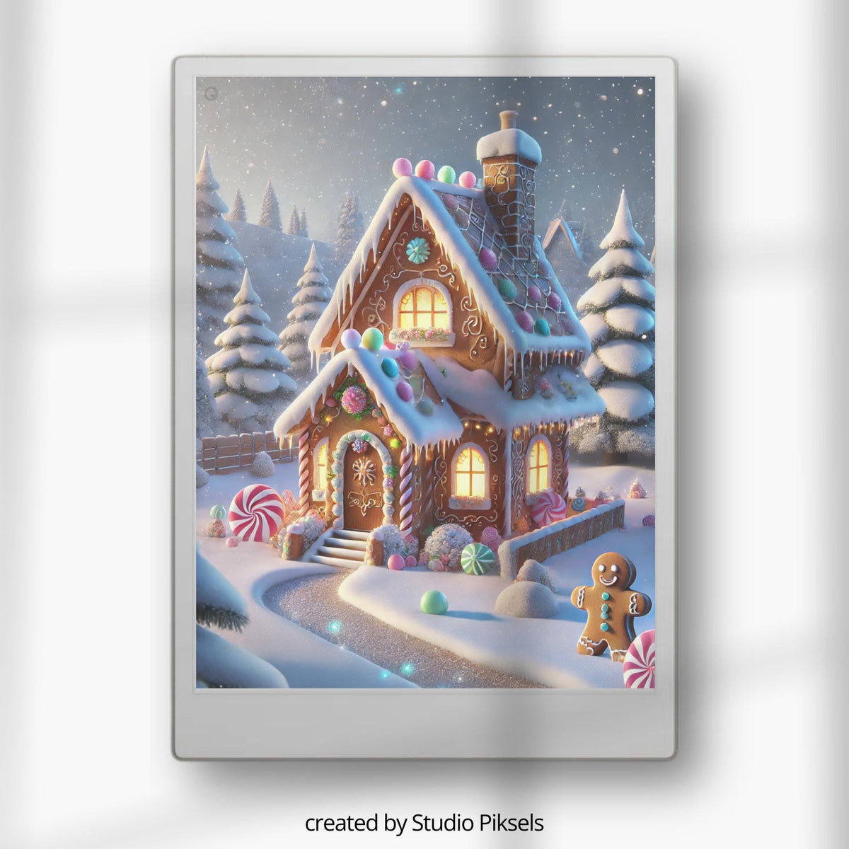 Winter Sleep Screen for reMarkable Paper Pro With Winter Scenes