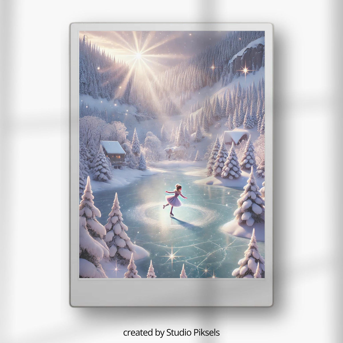 Winter Sleep Screen for reMarkable Paper Pro With Winter Scenes