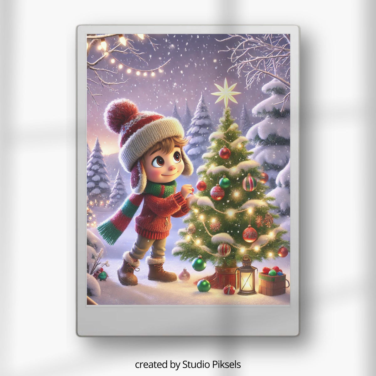 Winter Sleep Screen for reMarkable Paper Pro With Winter Scenes