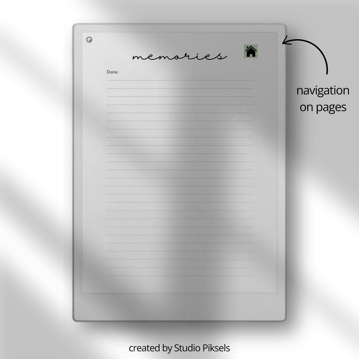 CUSTOM Hyperlinked Pregnancy Book for reMarkable Paper Pro