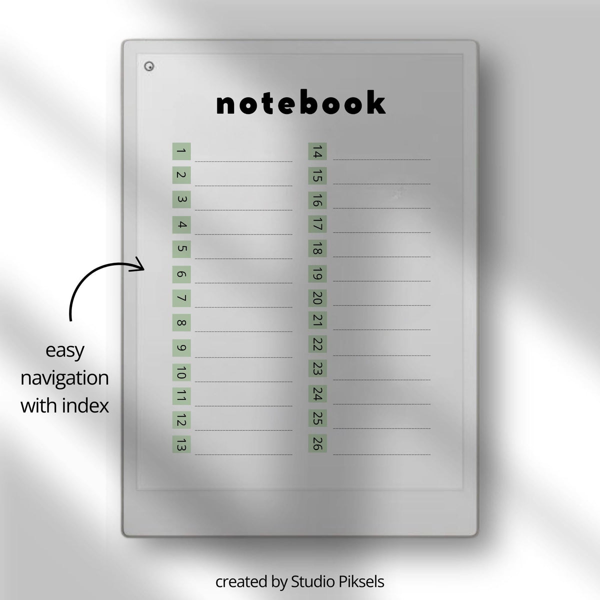 CUSTOM Hyperlinked Pregnancy Book for reMarkable Paper Pro