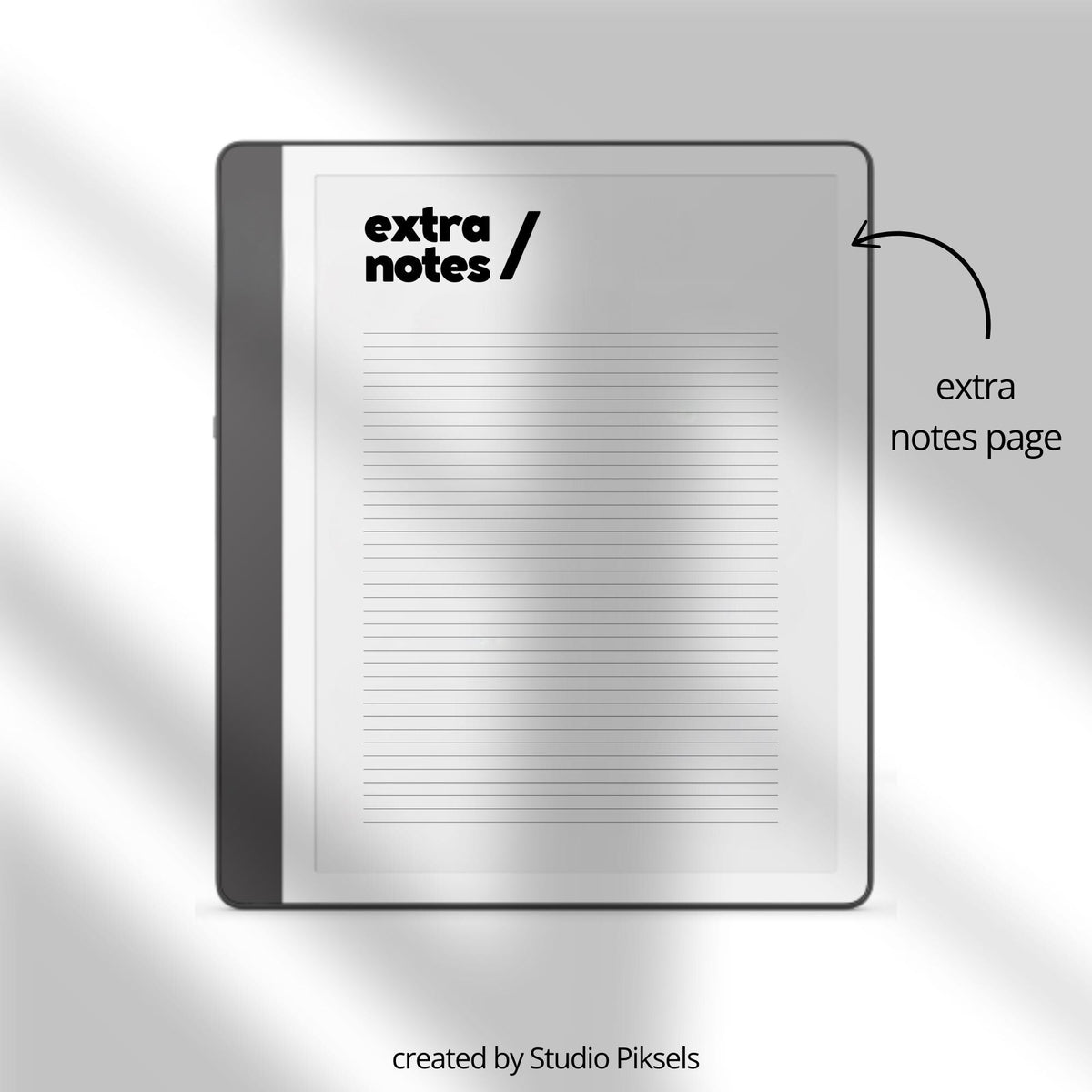 Gratitude Journal for Kindle Scribe with guided daily reflection pages, mindfulness prompts, and minimalist digital journaling layouts.